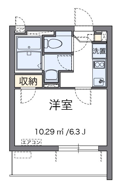 ヌーヴェル　リュンヌ 間取り図