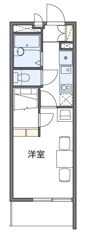 リバーサイド西水元Ⅱ 間取り図