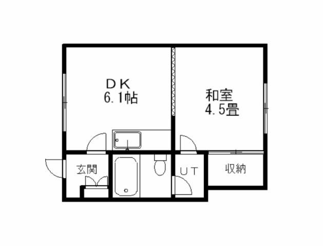 コーポ一條 間取り