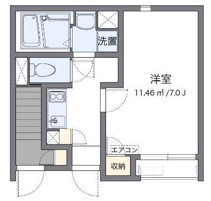 エスペランサ　N 間取り