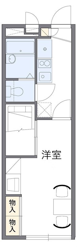 201号室 間取り