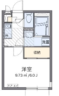 新子安 203号室 間取り