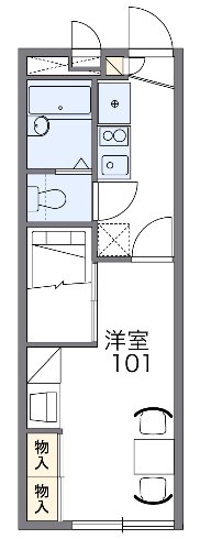 カメリアウエスト 間取り