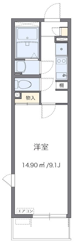 トキワ  201号室 間取り