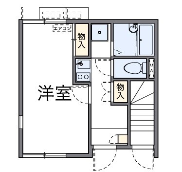 コンセルト 101号室 間取り