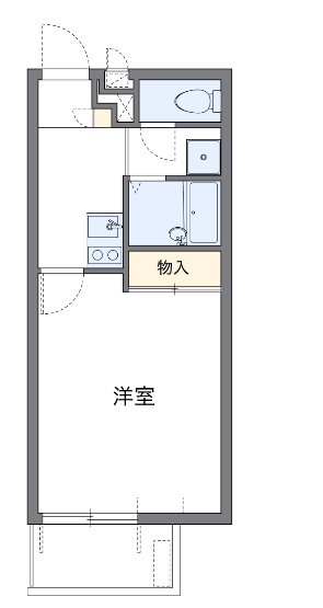 テリオス 105号室 間取り