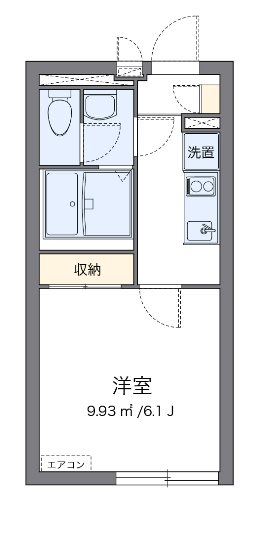 INOUE 302号室 間取り