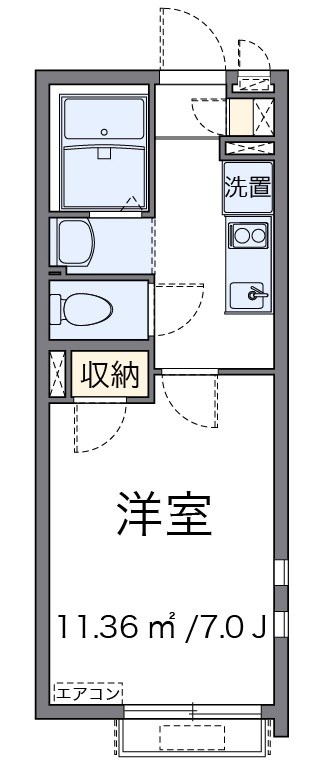 ベル　ヴァレー 104号室 間取り