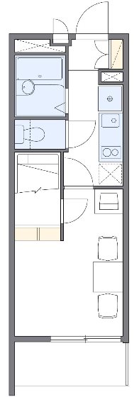 鹿沼台ＬＡ１  間取り図