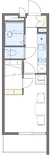 フレーズⅡ 104号室 間取り