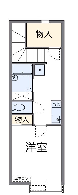 ルミエール北沢 203号室 間取り