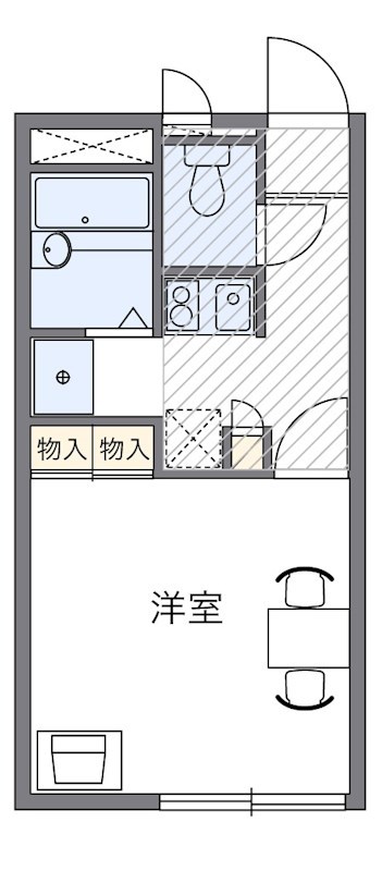 アークソレーユ東林間 間取り図