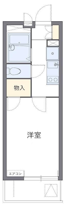 レイクサイド武蔵浦和 301号室 間取り