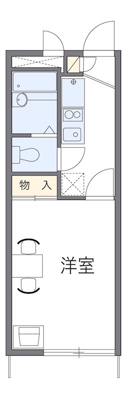 第２大泉 202号室 間取り