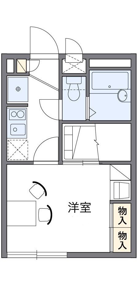 宮の台 102号室 間取り