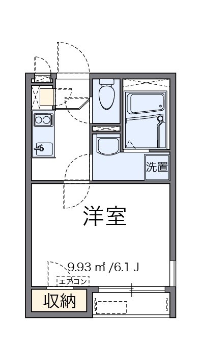 メトロノーム坂下 間取り図