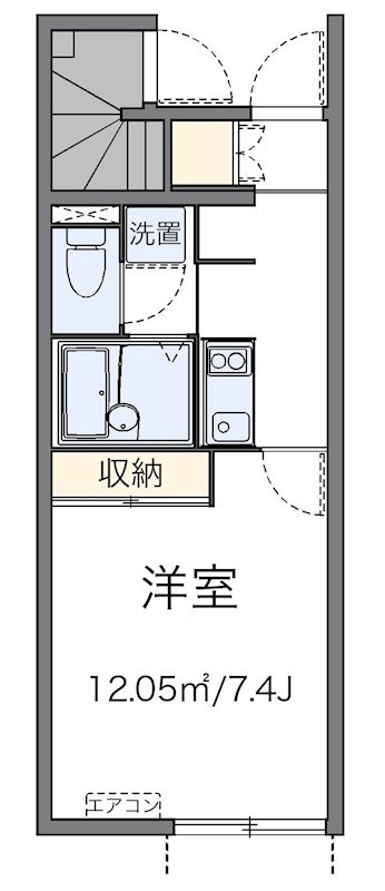 タートルクレインⅠ 間取り図