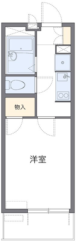 103号室 間取り