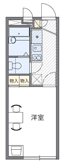 山崎85 105号室 間取り