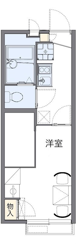 ＢＥＬＬ　ＮＩＣＥ  106号室 間取り