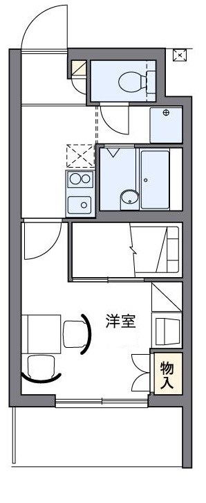 ハーナ 302号室 間取り
