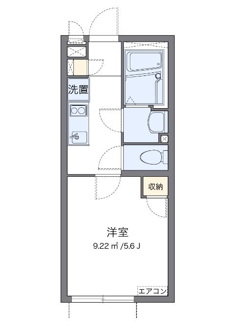 桜が丘 205号室 間取り