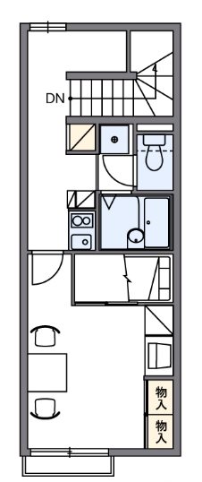 センターウエストⅡ 間取り図