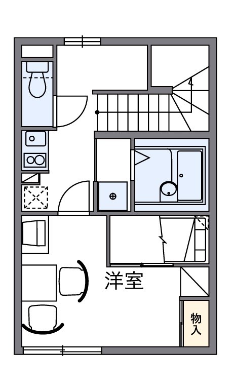 プリマベーラ南阿佐谷 201号室 間取り