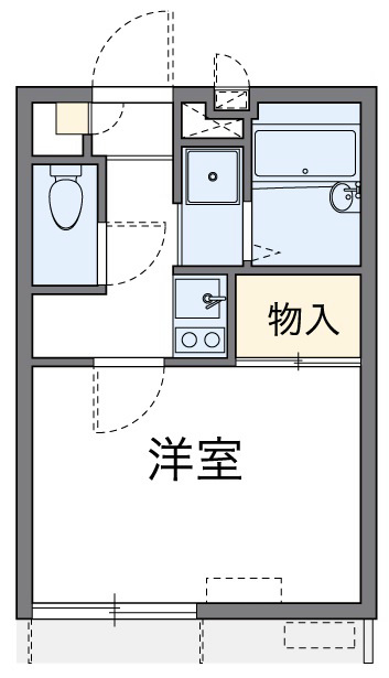 メゾン錦 202号室 間取り