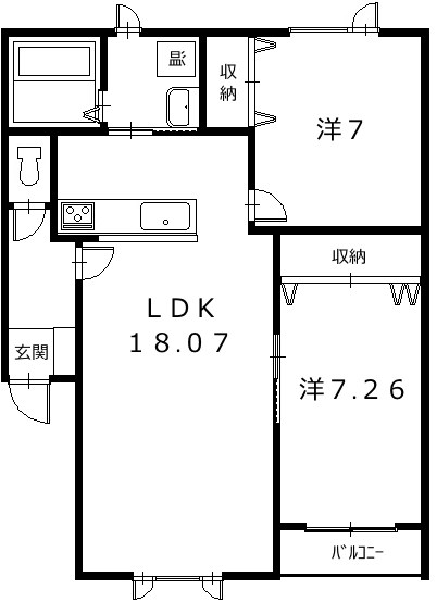 コルサＫ 間取り