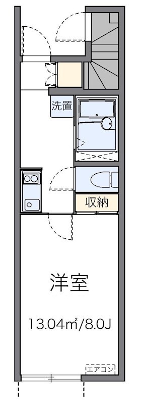 マグノリア  104号室 間取り