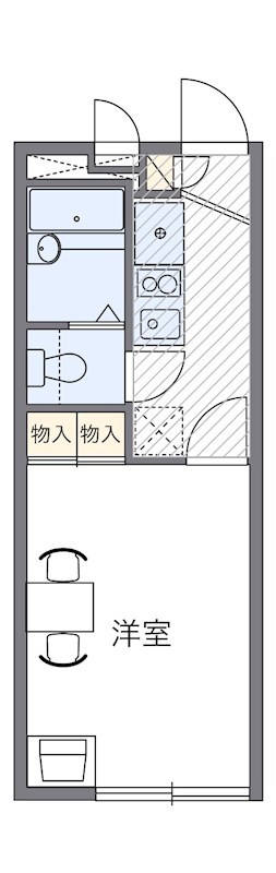 ＳＵＮ鈴木町 202号室 間取り