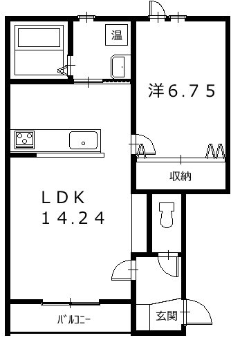 ヴェルデⅠ 間取り