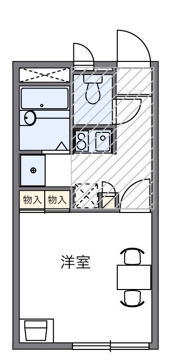 ＫＯＵＹＡ 206号室 間取り