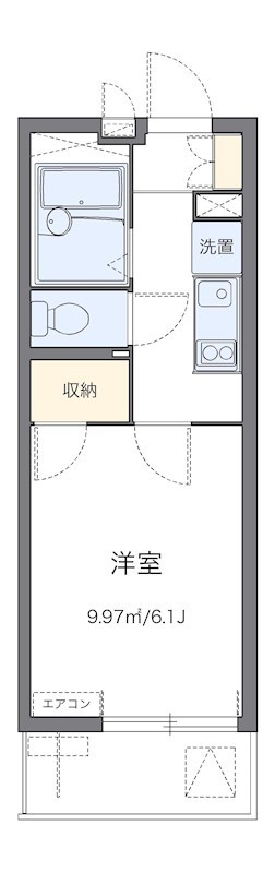 本多二丁目 203号室 間取り