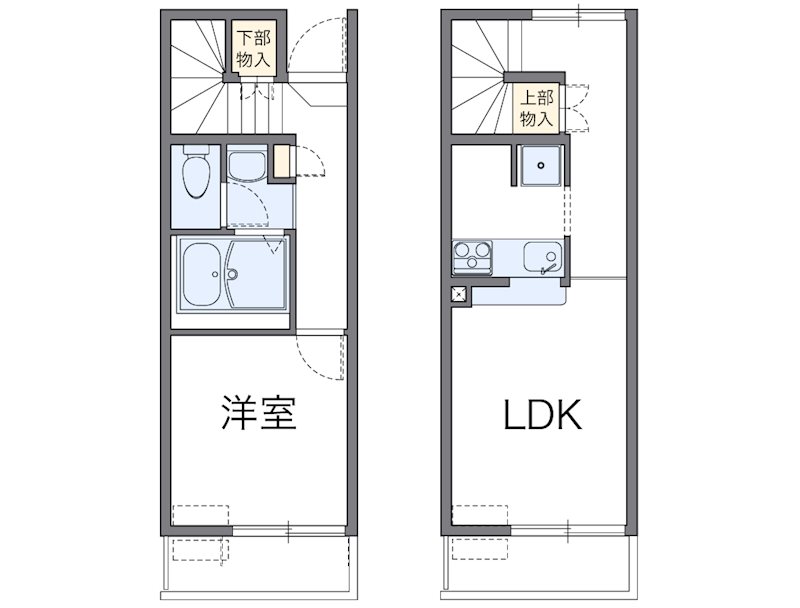 コンフォート安行原 間取り図