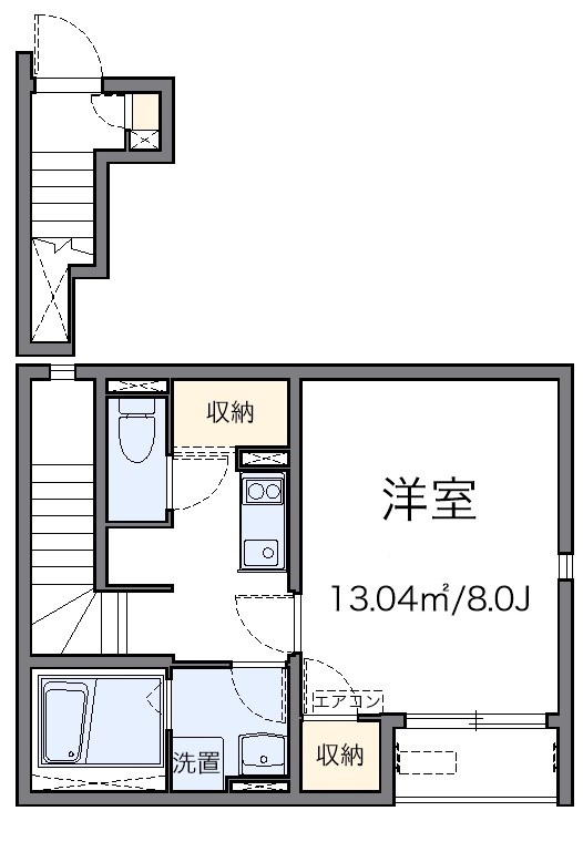 フィオーレ奥戸 間取り