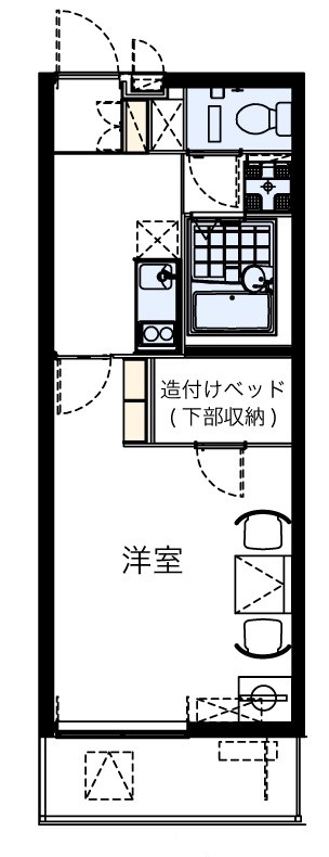 ソレーユⅢ 間取り図