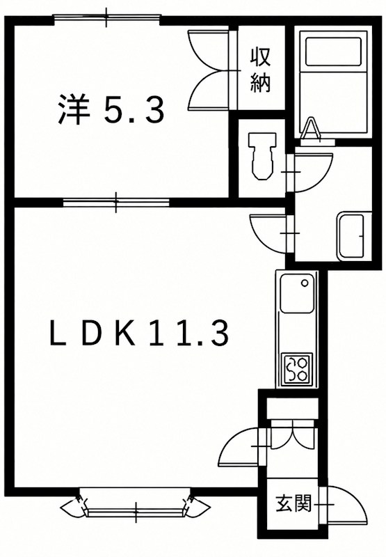 Maison　I 間取り