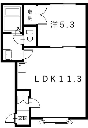 Maison　I 間取り