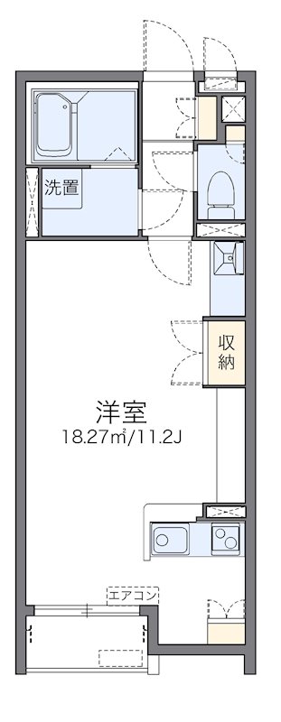 セゾンコートⅡ 間取り図