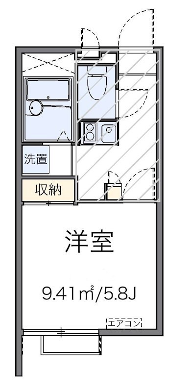 フォレスト  間取り