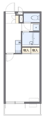 希望 205号室 間取り