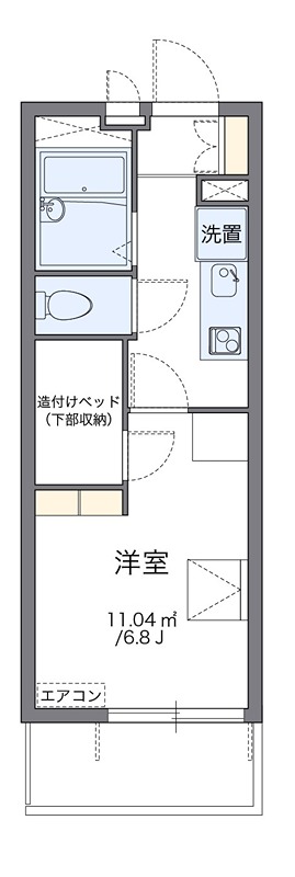 エクセルハイムⅡ  間取り図