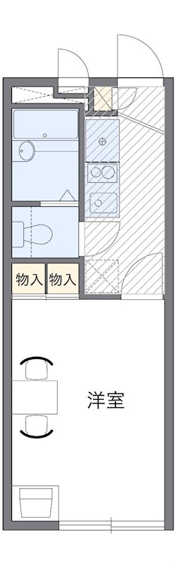Ｎ　Ⅰ 105号室 間取り