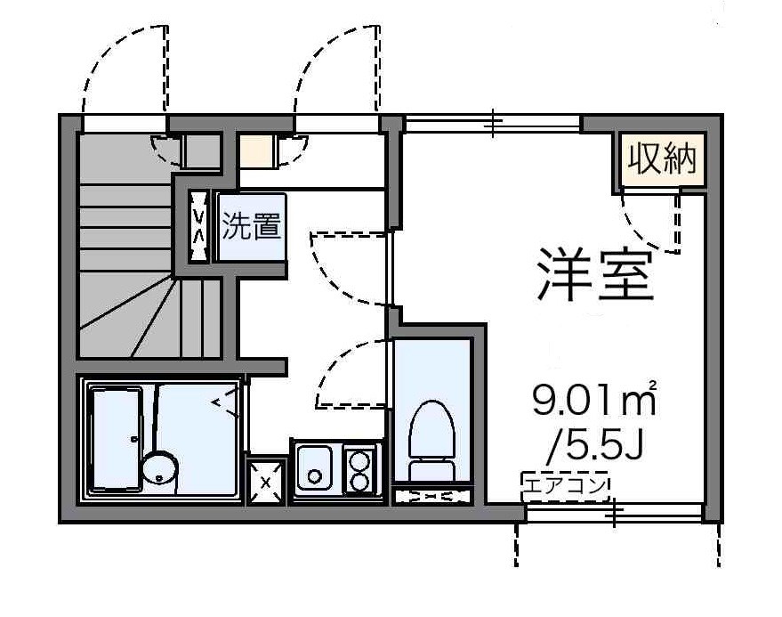 シエロ長崎 間取り図