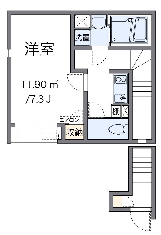 ジャルディーノＡ 間取り