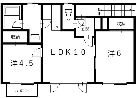 コーポマイロード 間取り