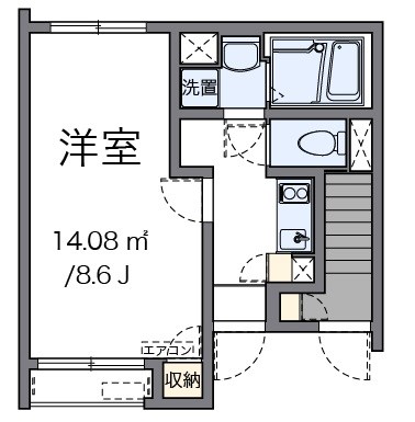 マンダリーナ 間取り図