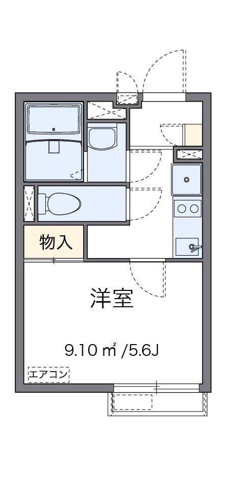 藤仁　西川口 101号室 間取り